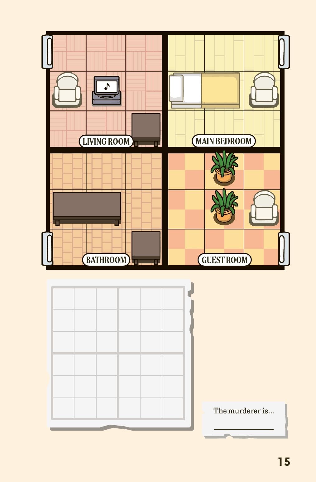 Murdoku: 80 Murder Mystery Logic Puzzles – The Perfect Gift for Puzzlers and Cosy Crime Fans!