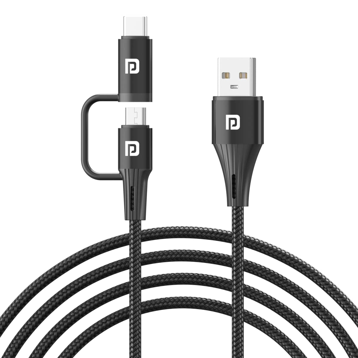 See full amazon price history chart for Portronics Konnect J7 20W Fast Charging Cable with Dual Output (Type C + Micro USB), Changeable Metallic Heads, 480 Mbps Data Transfer, 1M Cable Length(Black) Portronics Konnect J7 20W Fast Charging Cable with Dual Output (Type C + Micro USB), Changeable Metallic Heads, 480 Mbps Data Transfer, 1M Cable Length(Black) (B0BR4347KQ) Amazon Price History, Amazon Price Tracker