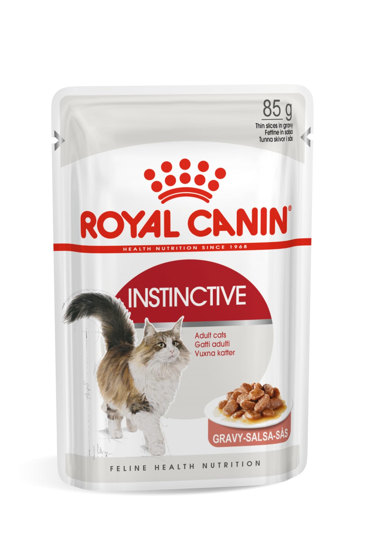 ROYAL CANIN Feline Instinctive Sauce Portionsbeutel Adult 48 x 85g