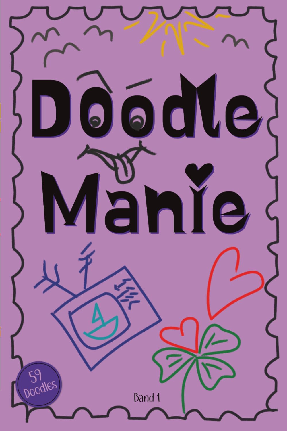 DoodleManie: Doodle dich glücklich auf 59 Kritzelseiten