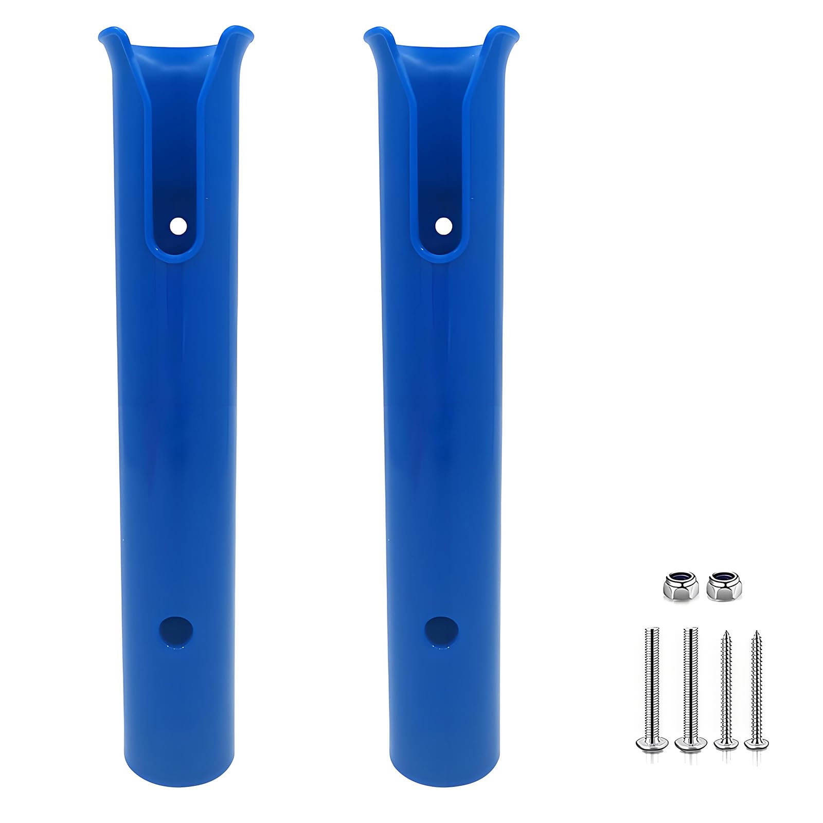 QIAOLIDA Wall Mounted Fishing Rod Fixing Storage Clip Side Fishing Rods Display Clamp Links with Screws Rod Fixing Bracket