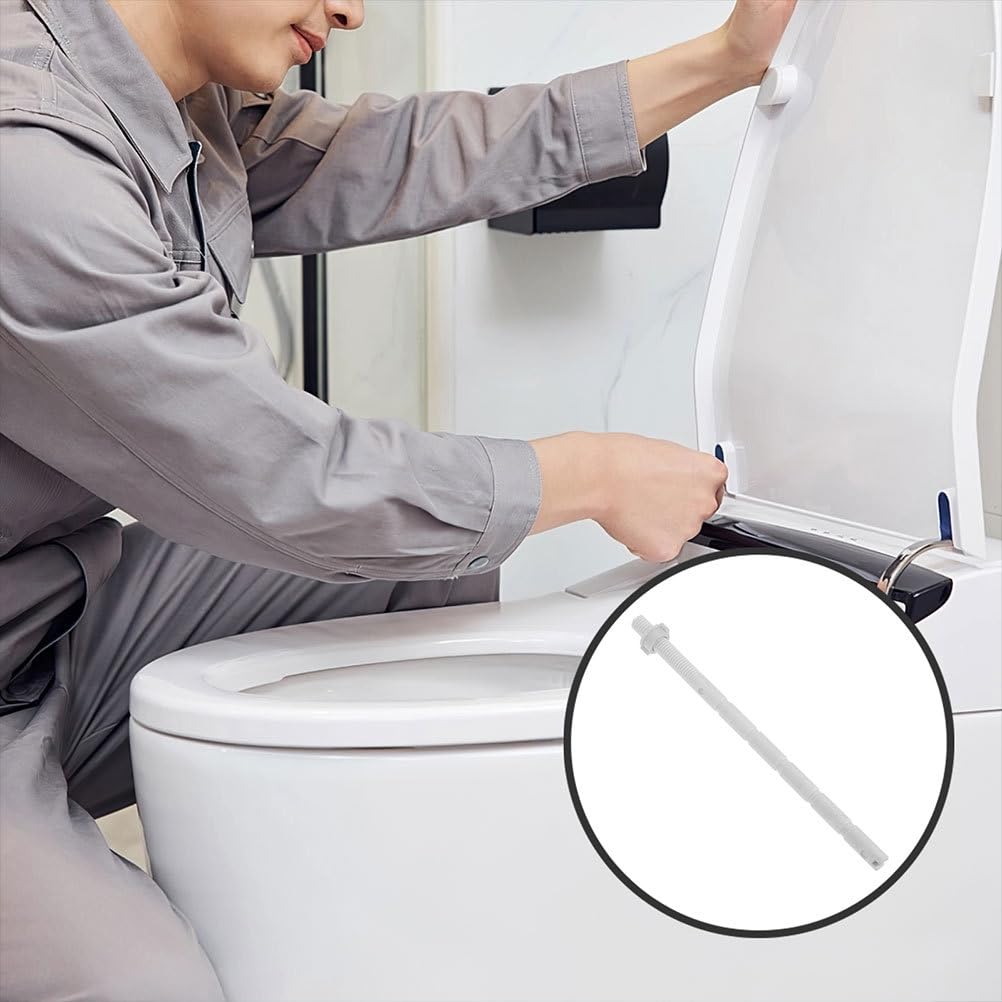 Homoyoyo 12pcs Toilet Button Extension Rod Toilet Button Rods Pusher Pusher Flush Toilet Kit Toilet Repair Kits Push Button Rods Toilet Flushing Toilet Tank Button - Image 3