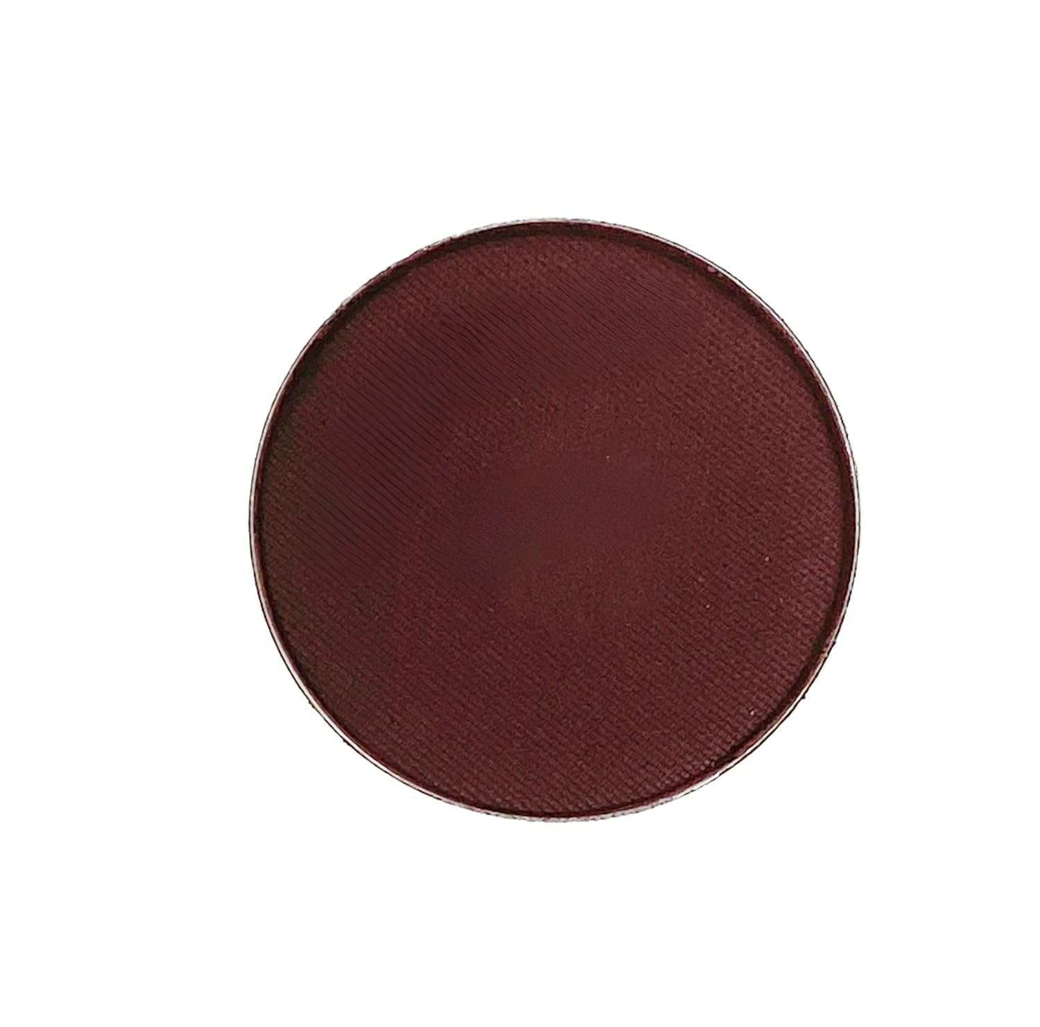 MAC Cosmetics Powder Kiss Soft Matte Eye Shadow Pro Palette Refill Pan - Give A Glam (Blackened chocolate brown) .05 Oz / 1.5 g
