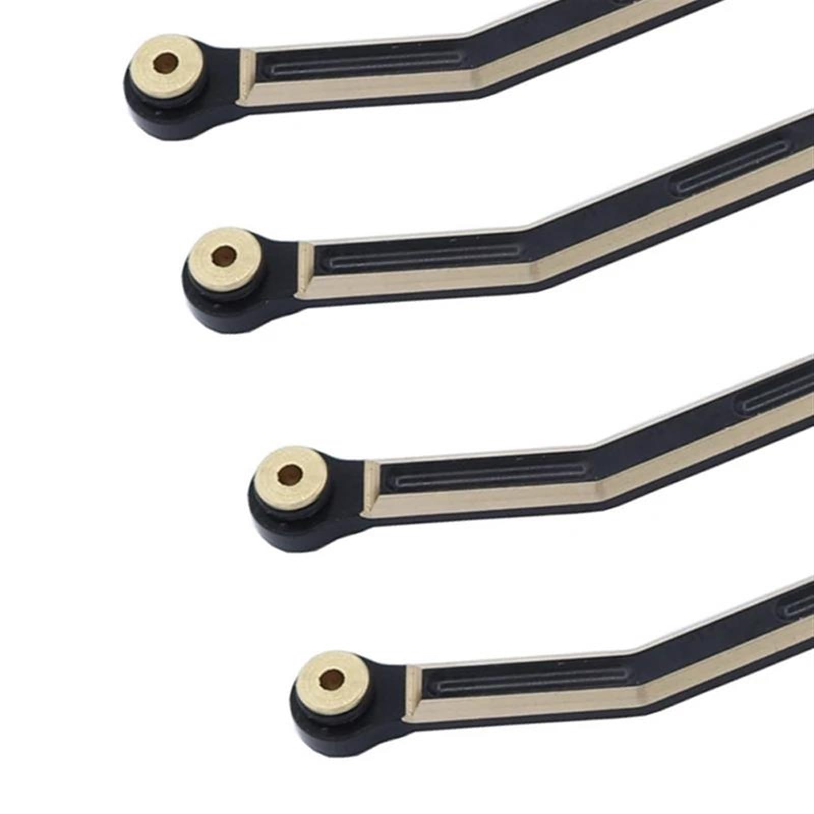 Varilla de Tracción para AXIAL AX24 1/24 Coche Trepador De Control Remoto Piezas Mejora Repuesto 8 Uds Juego Enlaces Chasis Metal Varilla Enlace RC