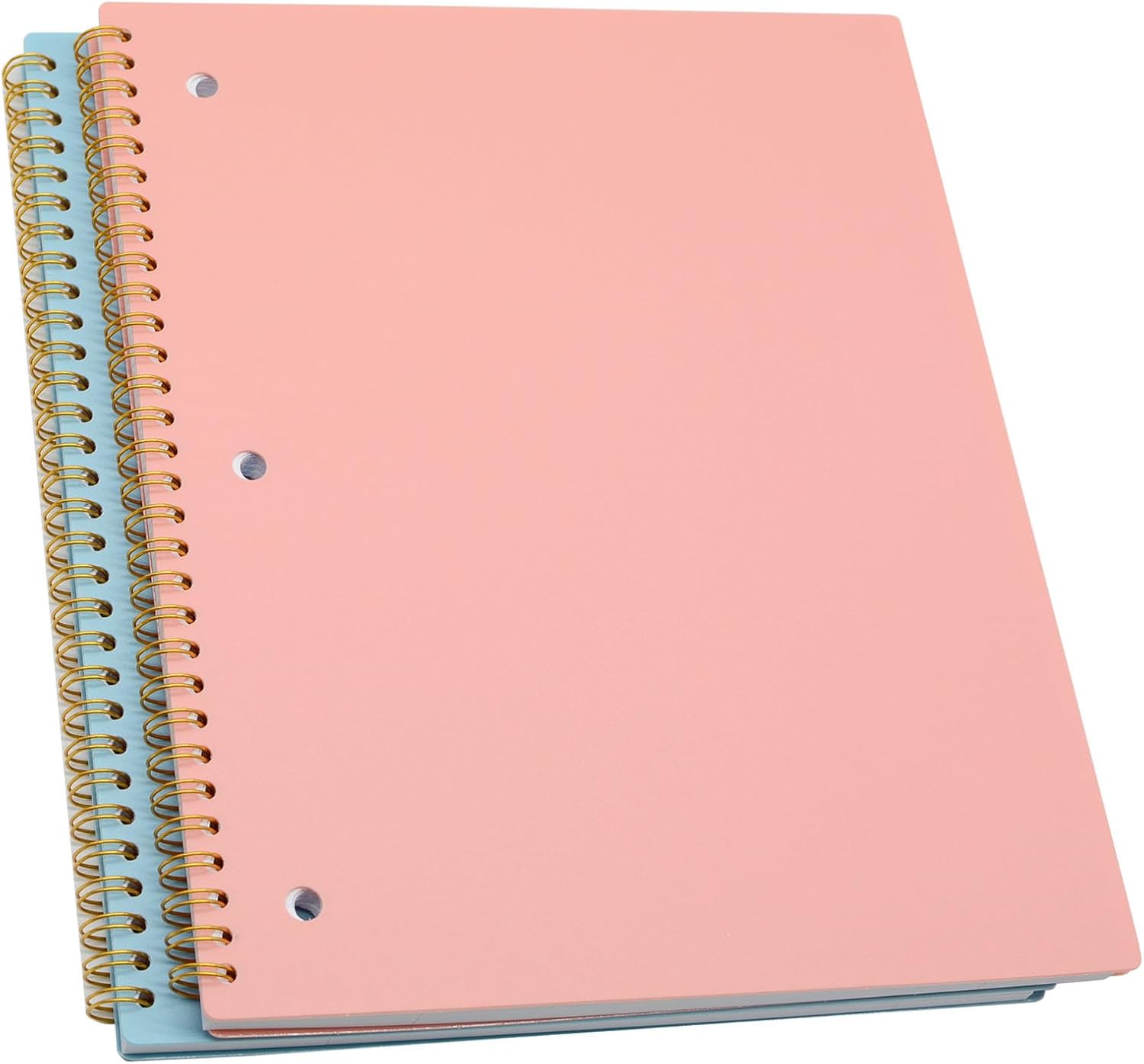 YIKANGHENG Tearable Looseleaf Spiral Notebook, 2 Pcs 2