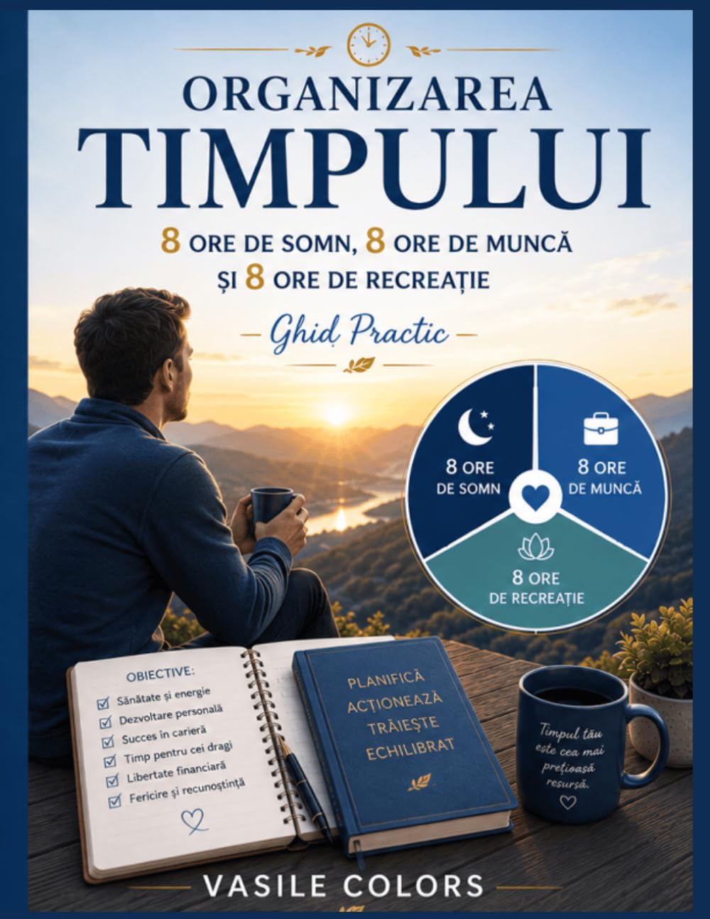 Organizarea Timpului - 8 ore de somn, 8 ore de muncă și 8 ore de recreație: -Ghid Practic-