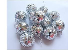 12 Pcs 2 Inch Disco Ball Decoration Hanging Mirror Ornament Bar Party...