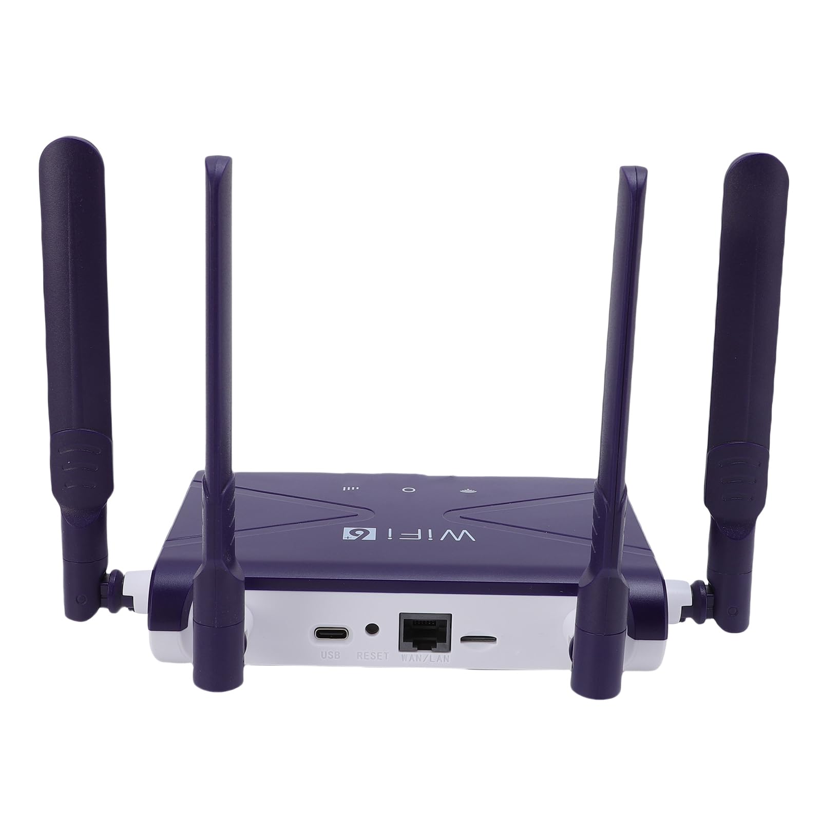 Jectse Routeur WiFi 6, 4G CPE LTE 300 Mbps, 802.11b G N, Routeur sans Fil avec Fente de Carte SIM, 4 Antennes, Prend en Charge jusqu'à 32 Appareils, Une Configuration Facile