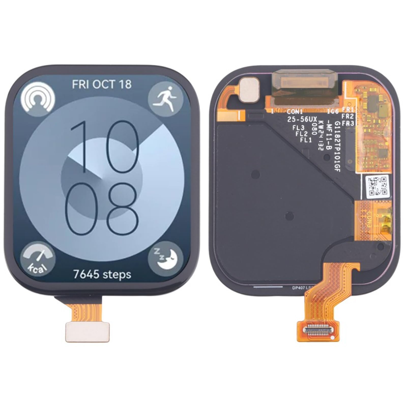 1.82Inch Vetro Schermo Digitizer Display Modulo di Ricambio Per Smartwatch Modello B09 B19
