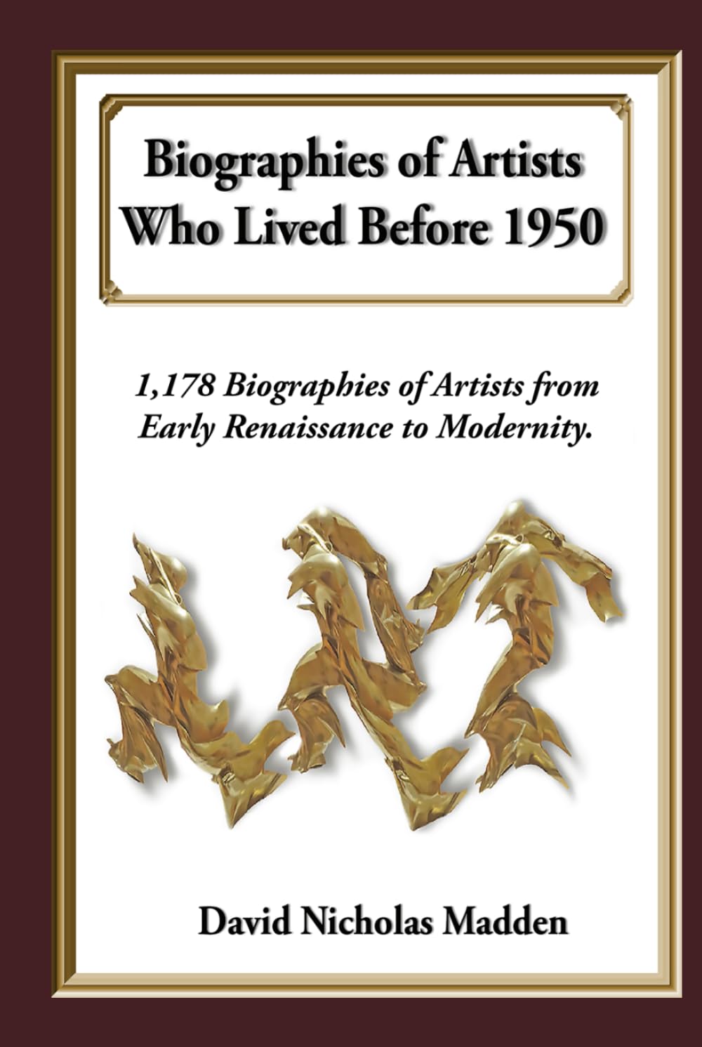 Biographies d'artistes d'avant 1950 pour collectionneurs de livres d'art anciens