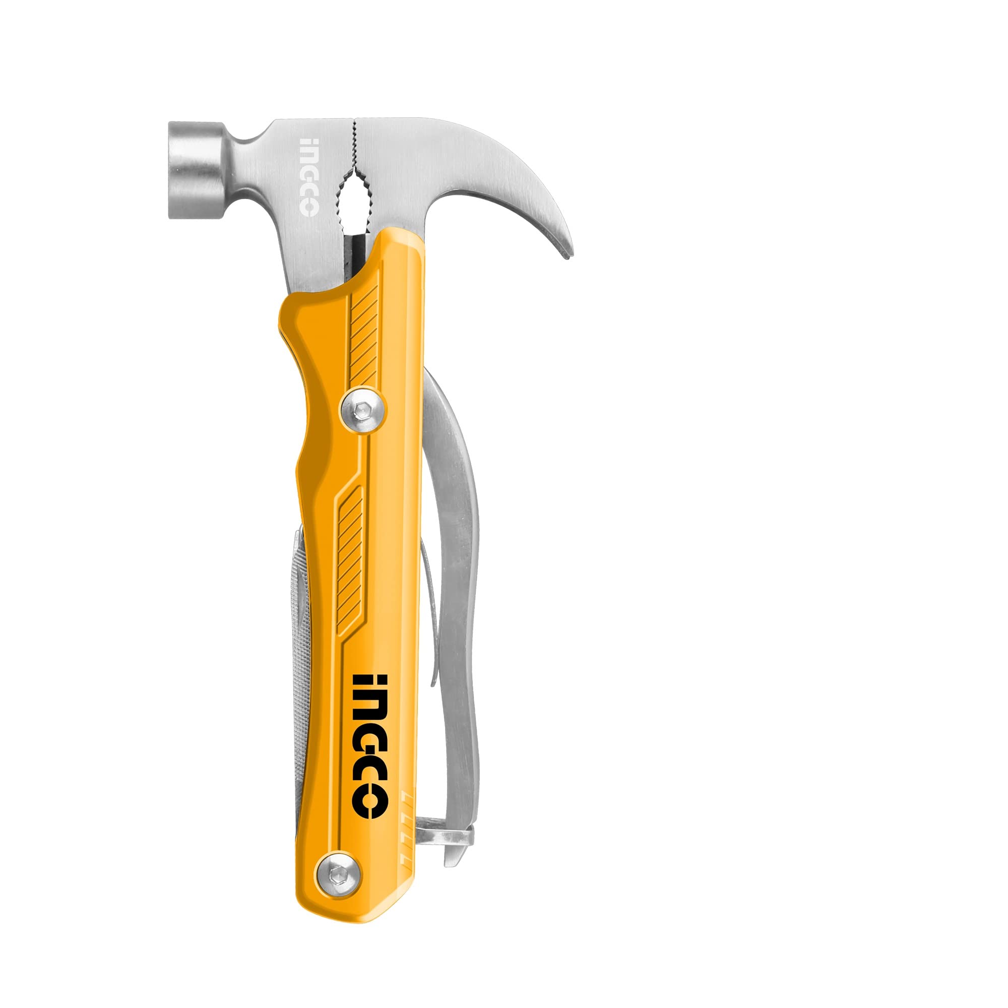 INGCO Multi Tool, 12-in-1 Stainless Steel Hammer Camping Survival Tools for Men Women HMFH0121-image-23