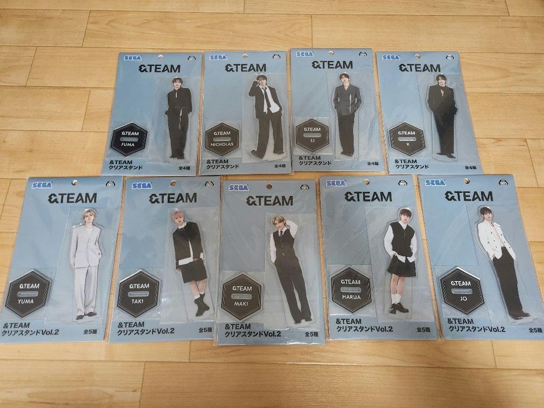 Amazon.co.jp: &TEAM エンティーム クリアスタンド 全9種コンプリート 