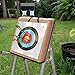 Archery Target Shooting Targets Bow Targets - Straw Target Practice Archery Backstop Archery Targets for Backyard for Compound Bow & Recurve Shooting Practice Outdoors17.7×17.7×2.4 in