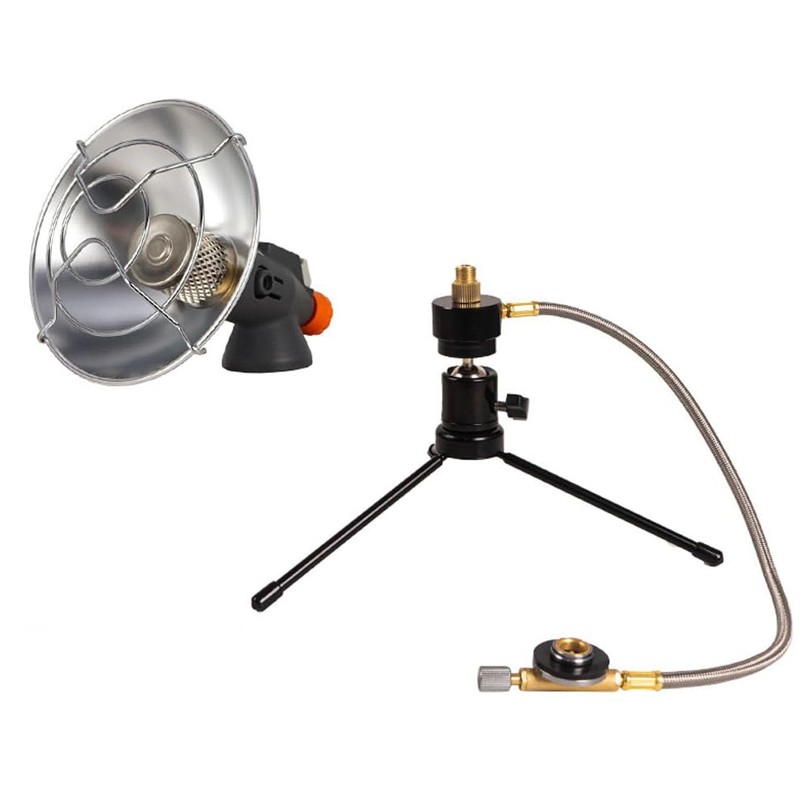 Trépied de Chauffage à gaz Portable d ' extérieur, Pliable pour réservoirs de gaz, pour Camping, randonnée, activité hivernale