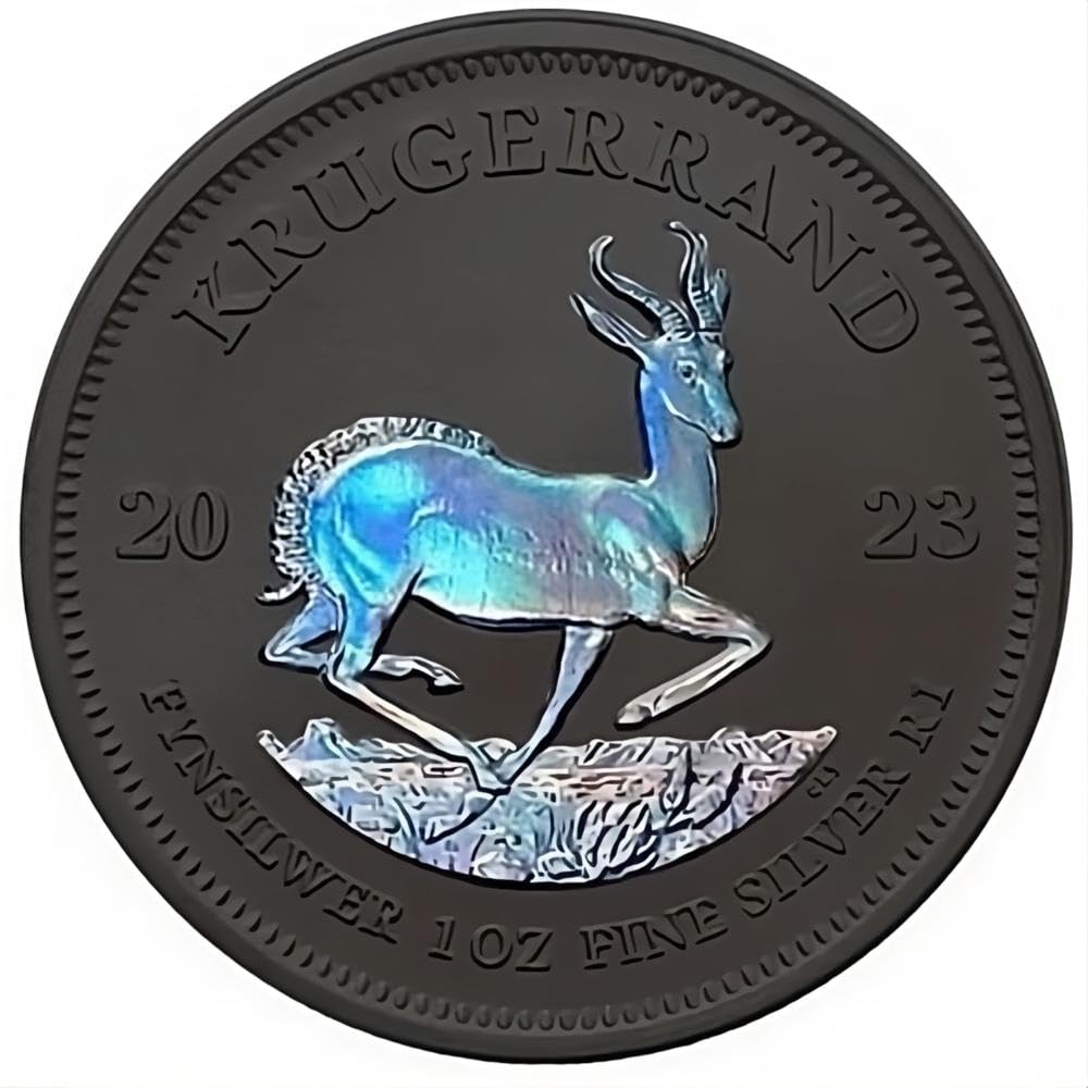 Buy Krugerrand Black Holographic Edition 1 Oz Silver Coin 1 Rand South