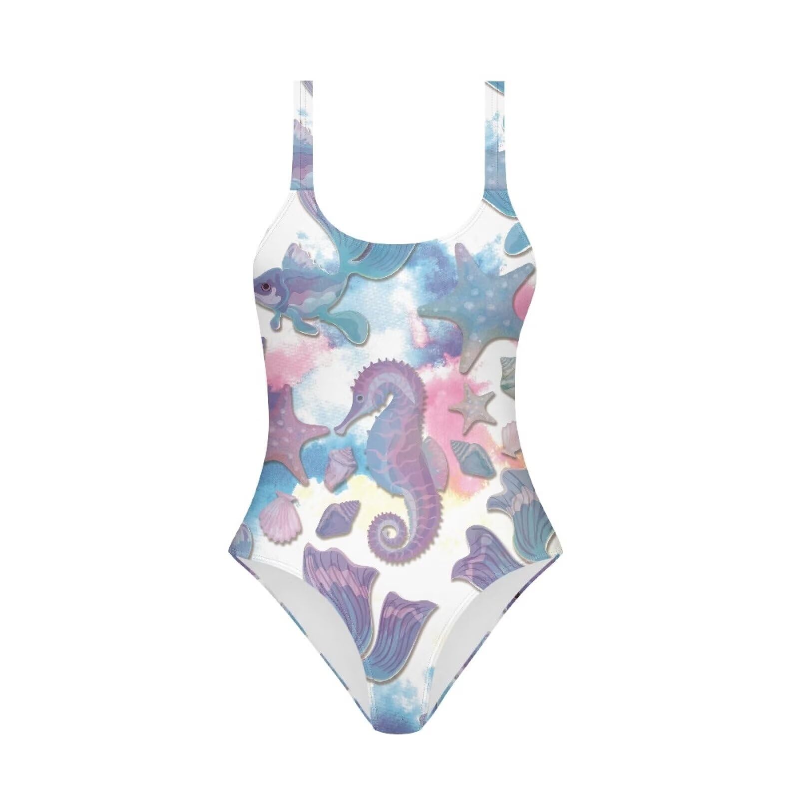 Ystardream Teen Girls One Piece Swimsuit Beach Athletic Bathing Suits Quick Dry