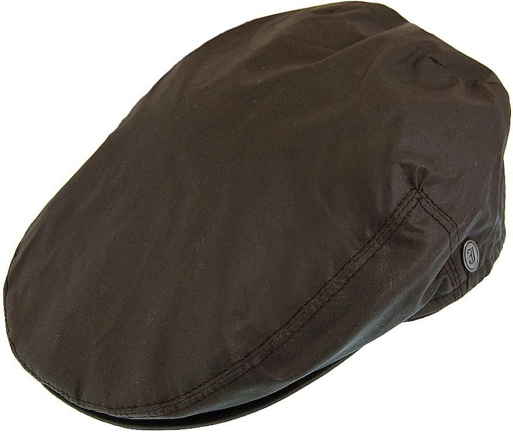 Oilcloth flat cap Clearance