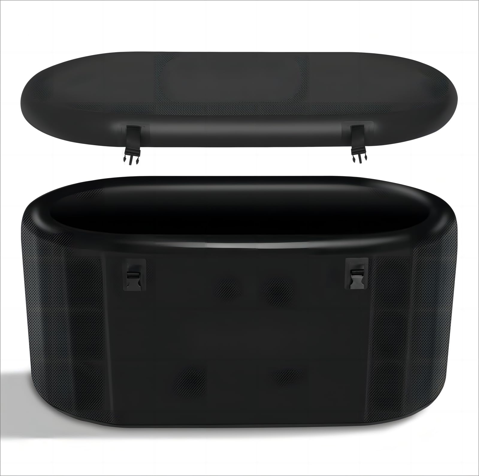 EjiaIce Bath Tub Cold Plunge Tub for Athletes-Portable Freestanding Bathtub for Recovery and Cold Water Therapy, Portable Ice Barrel Large Recovery Bucket Ice Baths 52" L x 27.5" W x 24.5"H