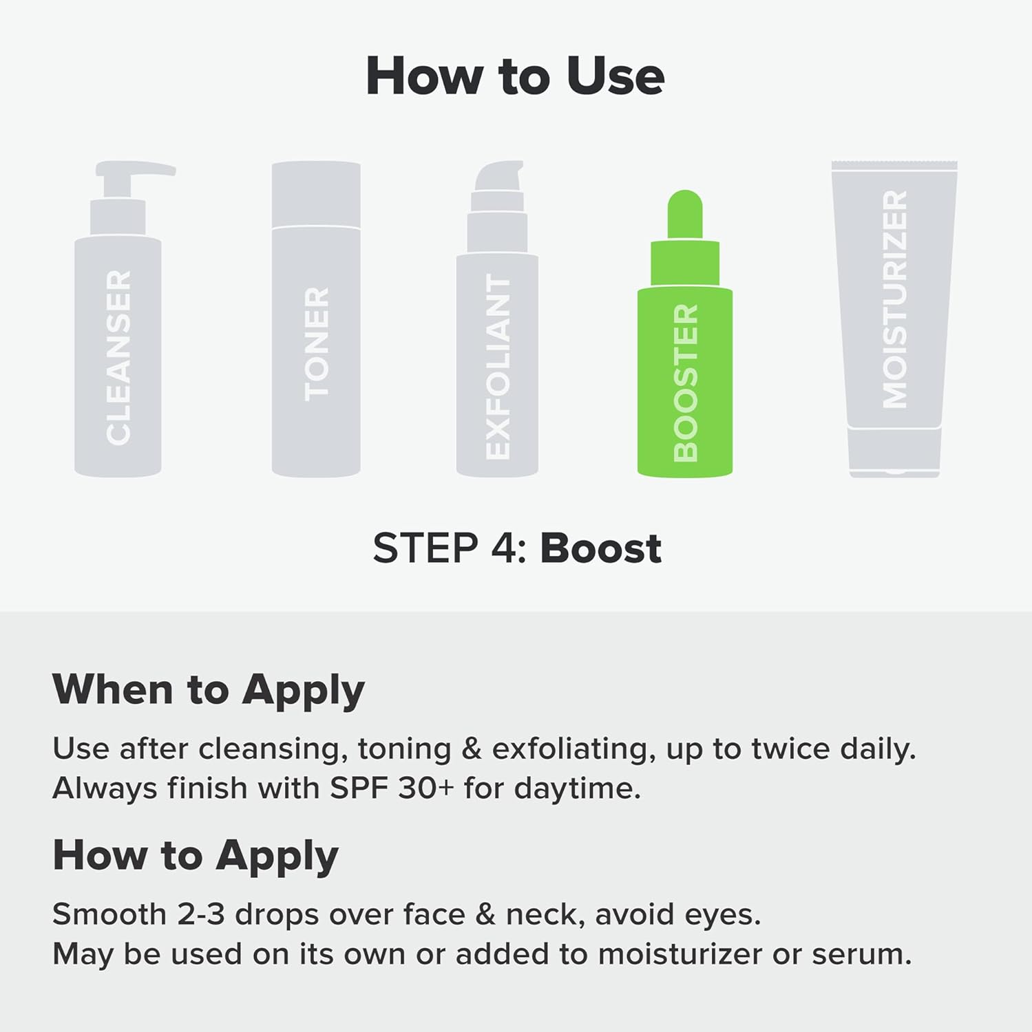 Paula's Choice BOOST 10% Niacinamide Face Serum Booster, Facial Serum with Vitamin B3, Vitamin C & Licorice Extract Serum, Pore Minimizer, All Skin Types, Fragrance-Free, 0.67oz - Image 2