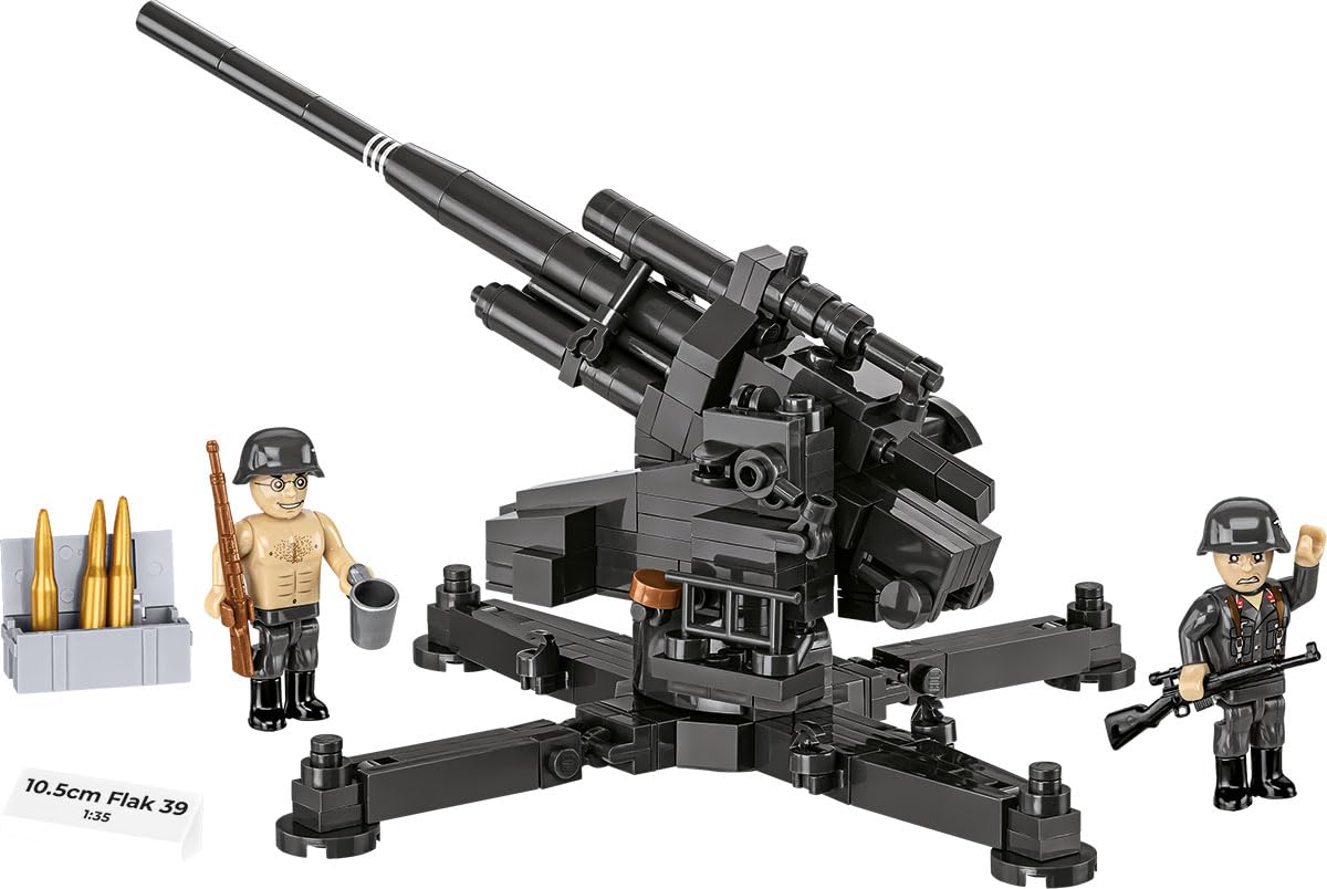 Cobi 3142 - 1:35 - 10.5Cm Flak 39 - New