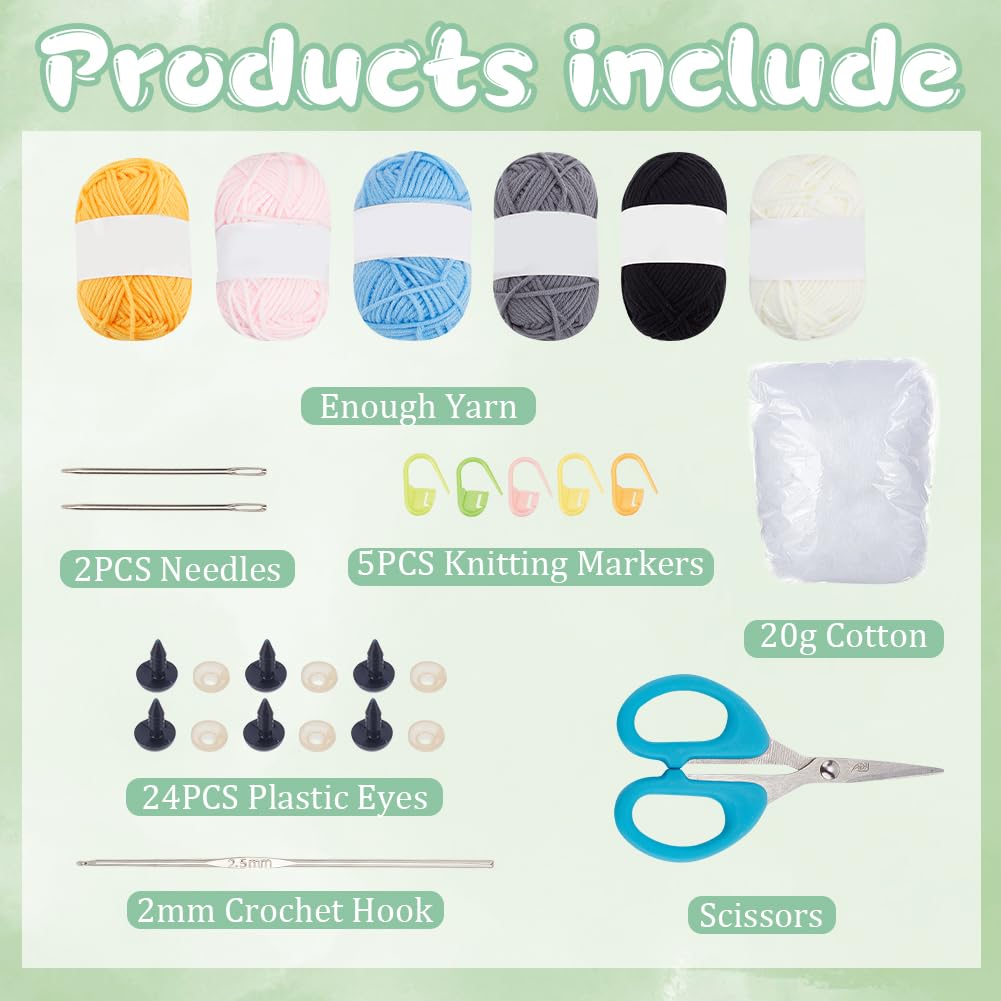 Kit De Crochet Pour Débutants, Kit De Crochet En Forme De