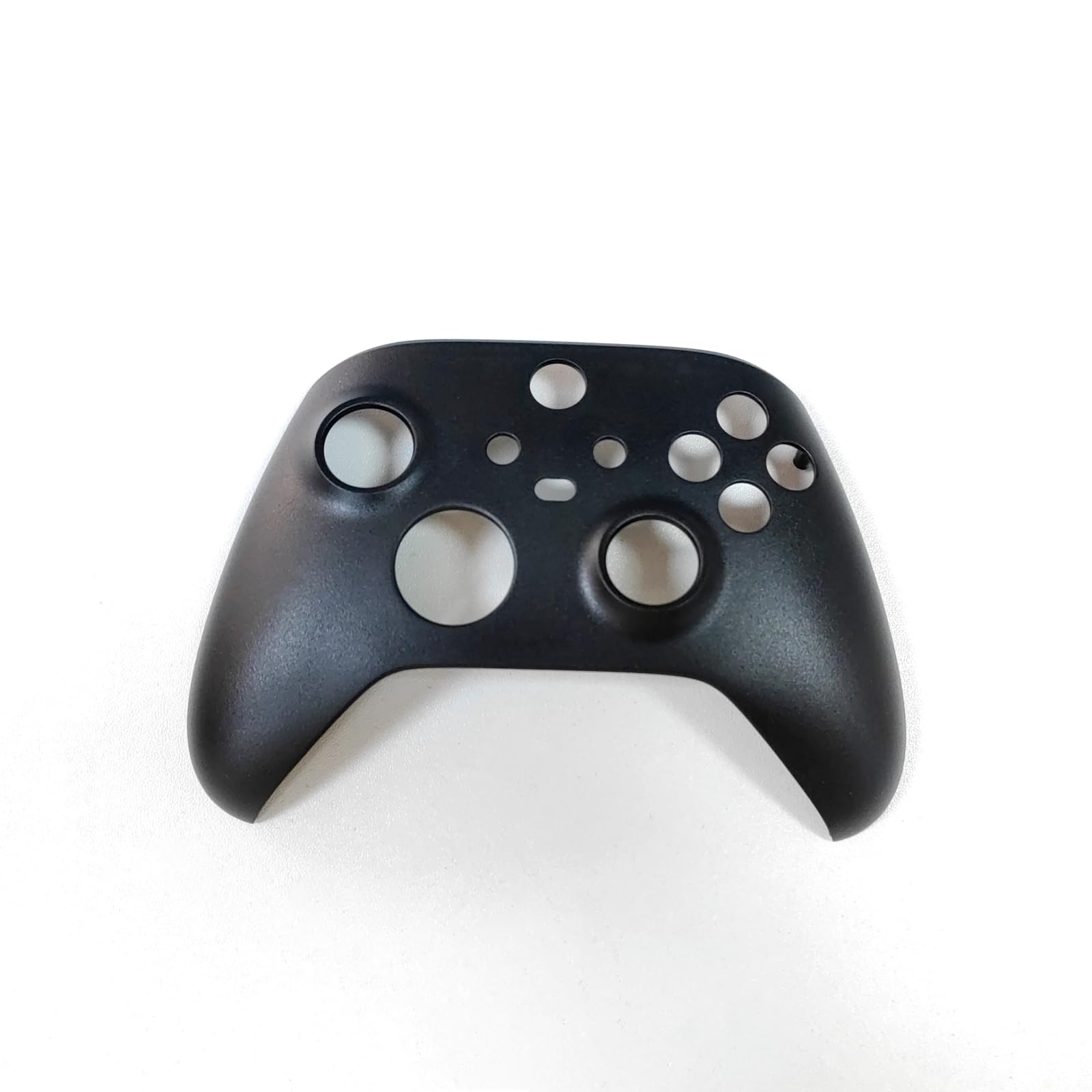 Kit Guscio di Ricambio per Controller Xbox Serie X/S - Custodia Telaio Centrale Guide Laterali Pulsanti ABXY Paraurti LB RB (Nero)