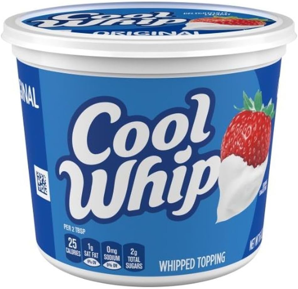 Kraft Frozen Cool Whip Regular Topping, 16 Ounce -- 12 per case.