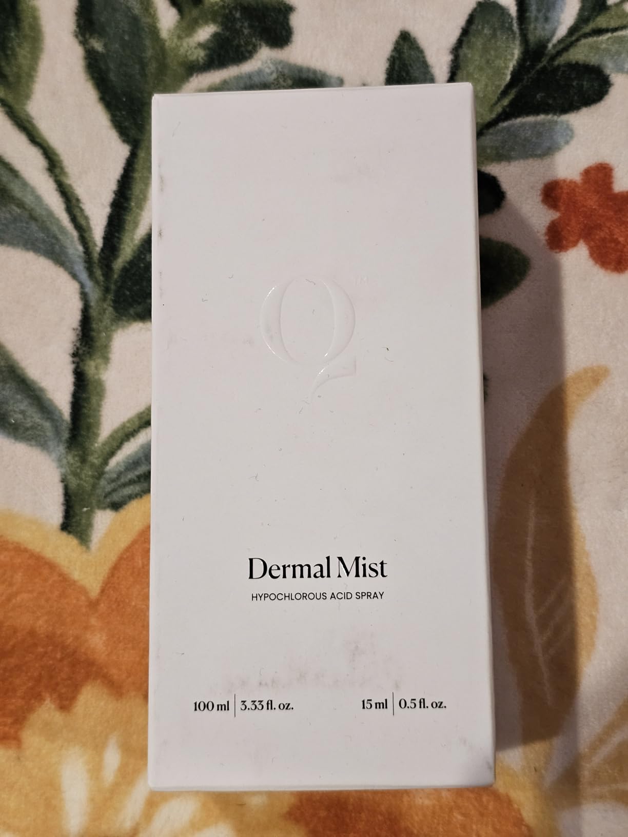 Qure Dermal Mist Hypochlorous Acid Spray for Face, Skin and Body, HOCl Facial Hydrating Spray, Calm irritation, Reduce redness, Purify skin, Support barrier repair (3.33 fl oz + 0.5 fl oz Travel Duo)