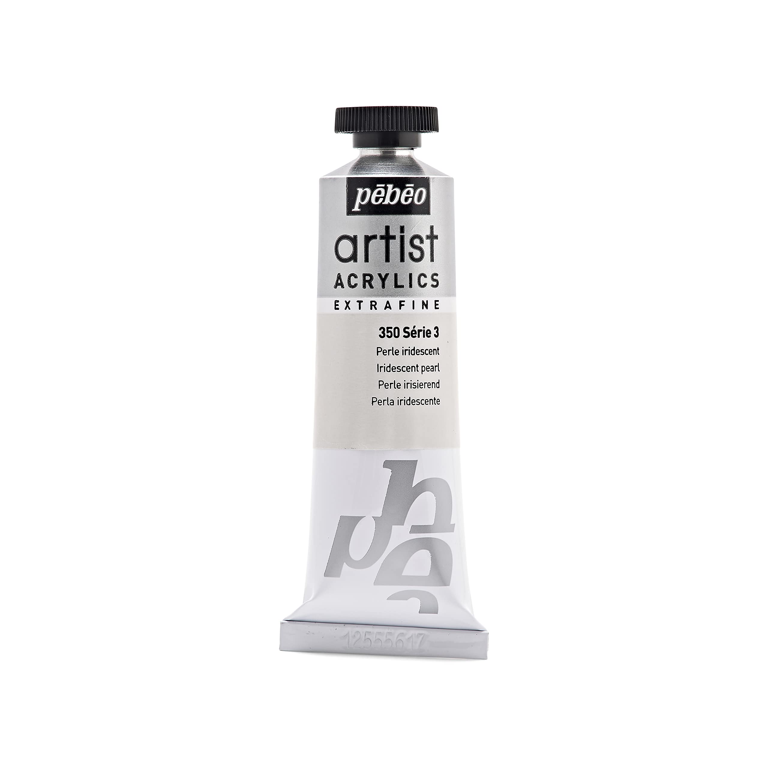 Pebeo 37 ml Artist Acrylics, Iridescent Pearl White, 37 ml (Pack of 1)