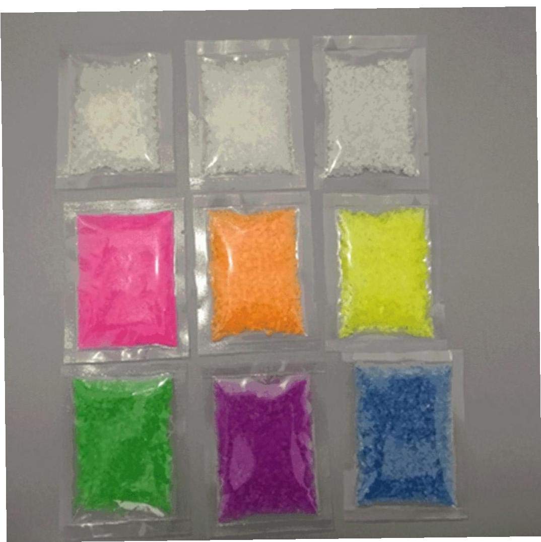 4pcs Phosphorescent Poisson Aquarium Maison Jardin Décoratif Foncé Sable Gravier (différentes Couleurs)