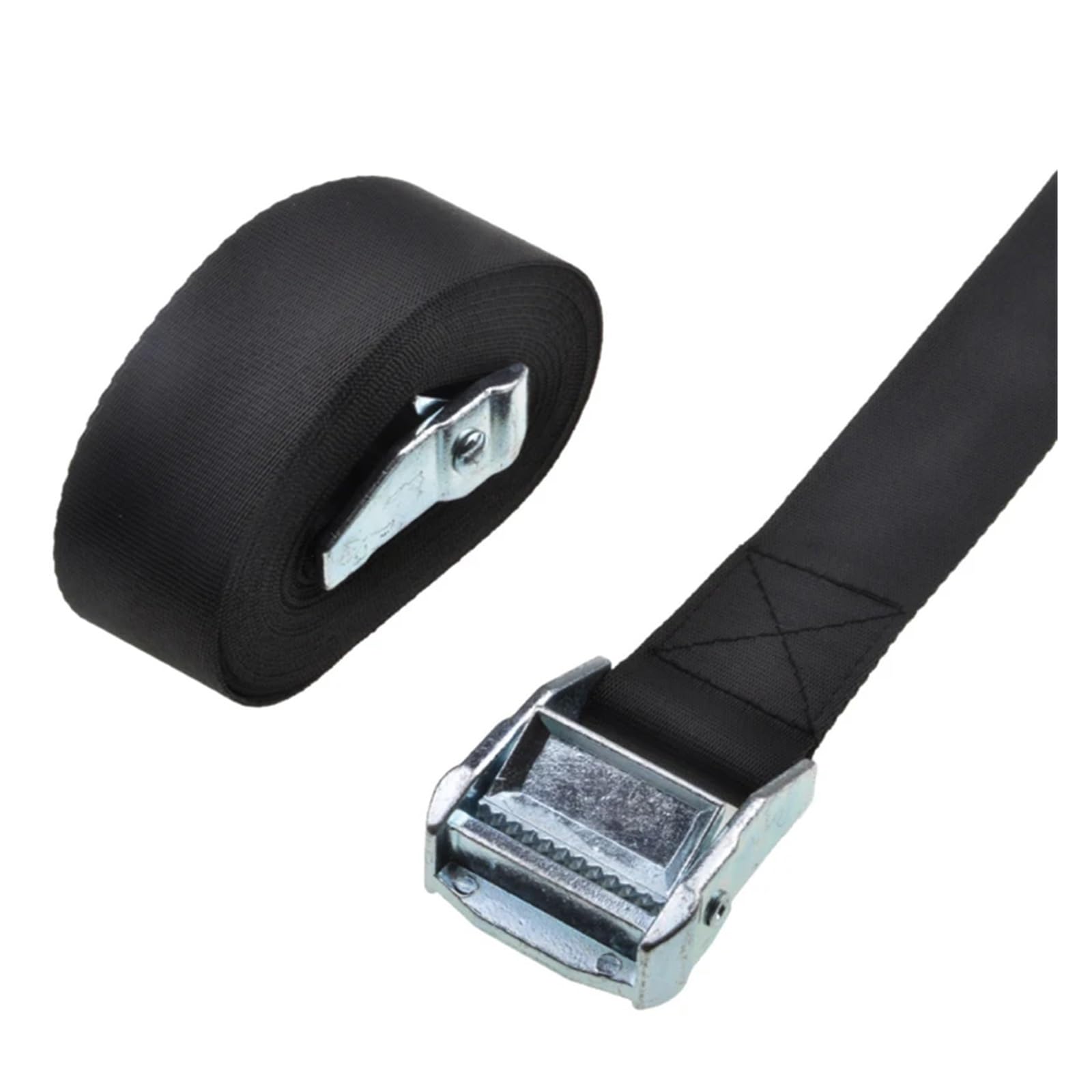 mocowanie, Pasek do bagażu samochodowego 2,5 cm, cynkowo-żelazny, zaciskowy, motocyklowy, rowerowy, z metalową klamrą, linka holownicza, mocne akcesoria pasów zapadkowych(5m)