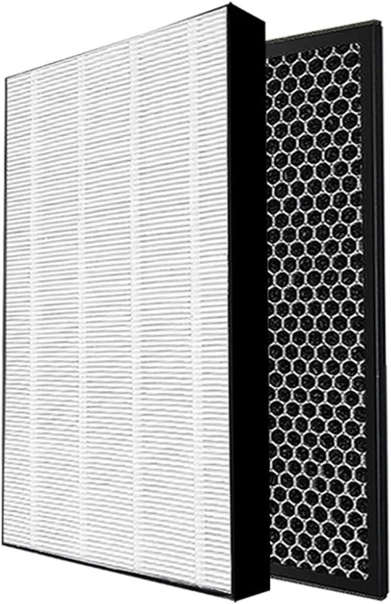 Amazon.co.jp: HEPAフィルター、シャープ対応、FZ-A61HFR FZ-A61DFR 交換用空気清浄機 HEPA & 脱臭 ...