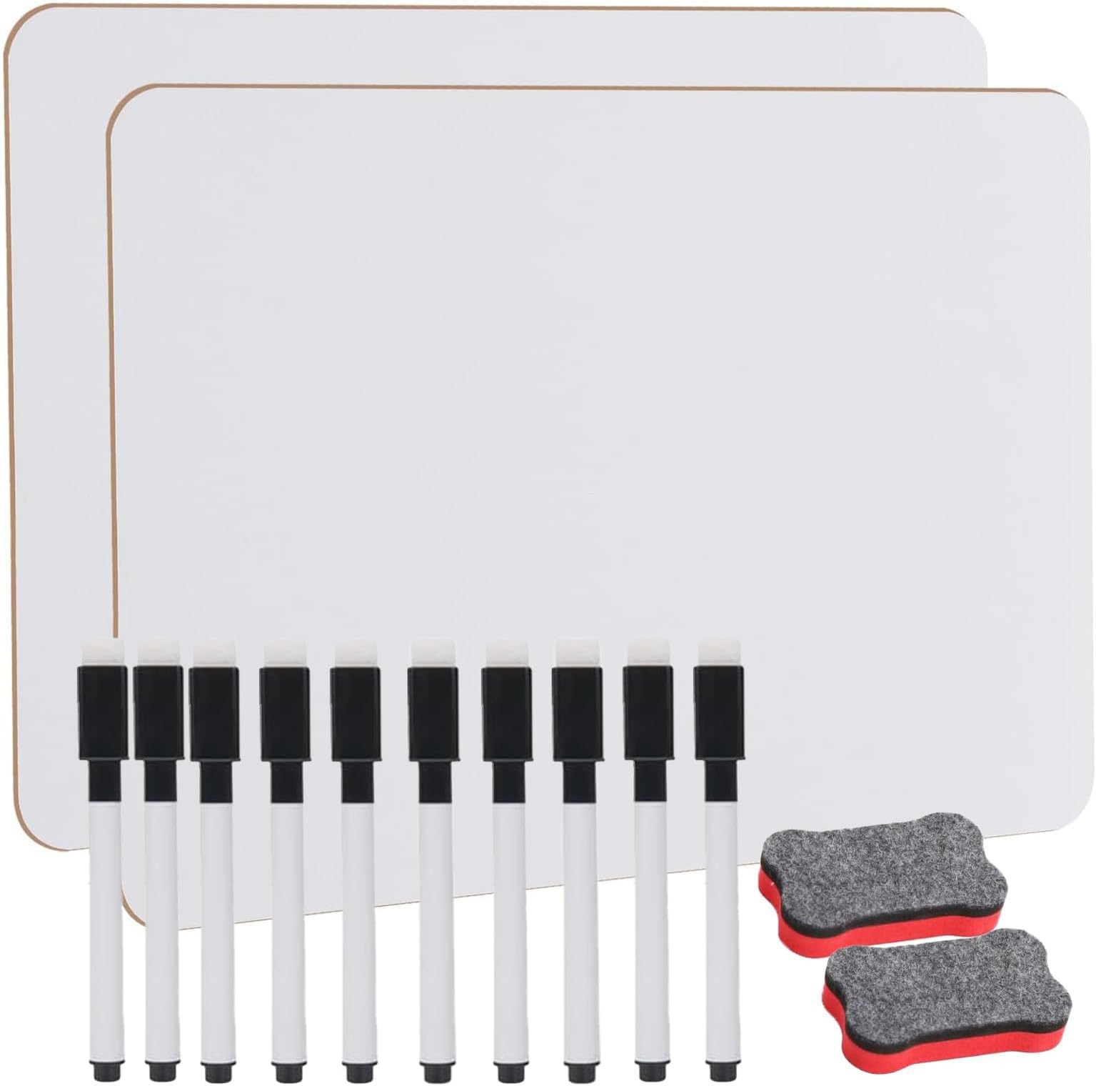 14 PCS Mini Whiteboards Double Sided Mini Whiteboard Dry Erase Mini Whiteboard Small Whiteboard