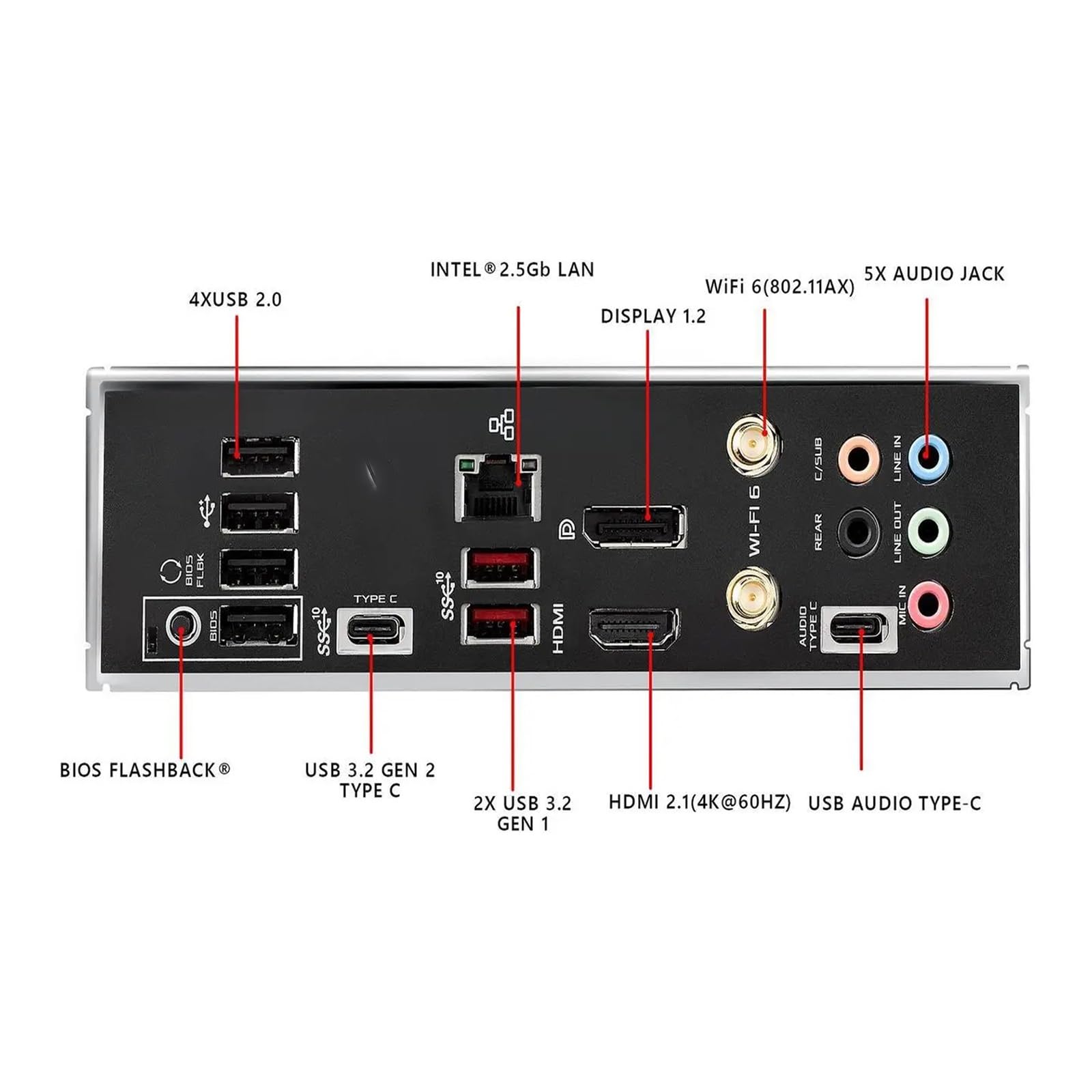scheda madre Fit For ASUS ROG STRIX B550-E GAMING Scheda Madre B550 Socket AM4 DDR4 128GB supporto Ryzen 5600 5700 3900 4500 4300 cpu M.2 SSD