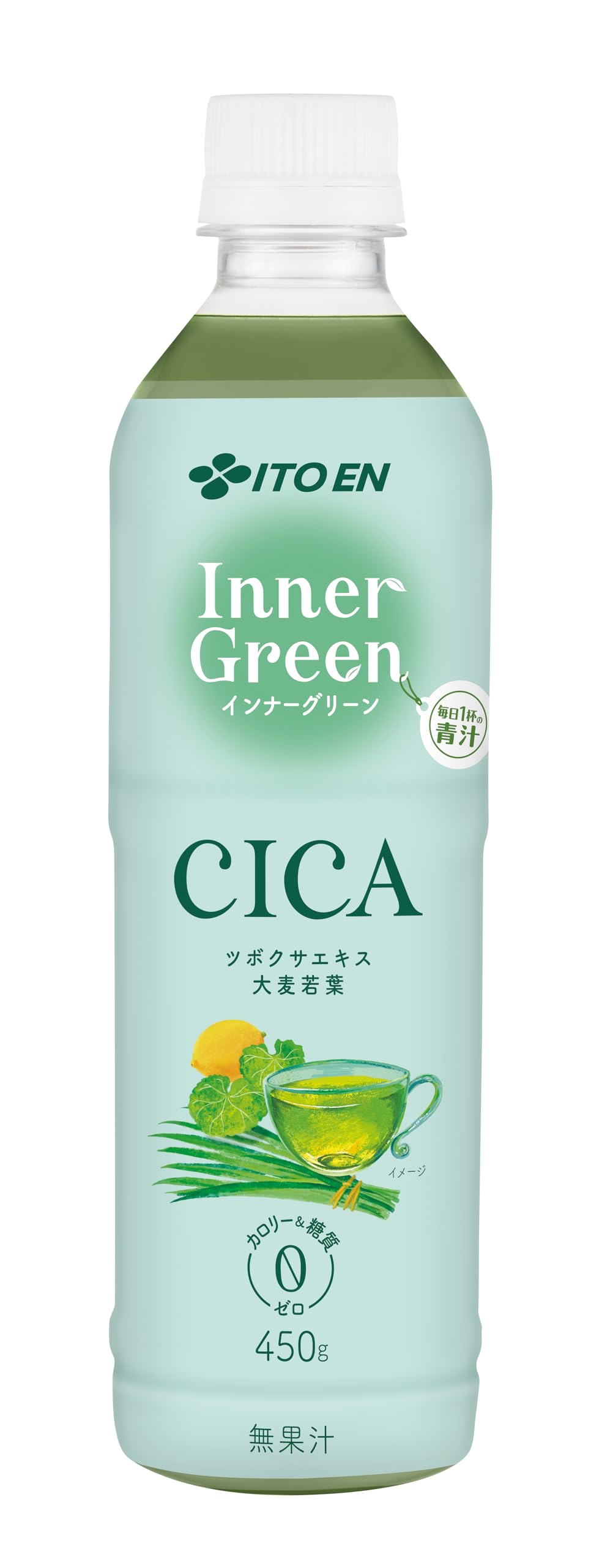 Amazon.co.jp: 伊藤園 インナーグリーン 450g×24本 ペットボトル [CICA