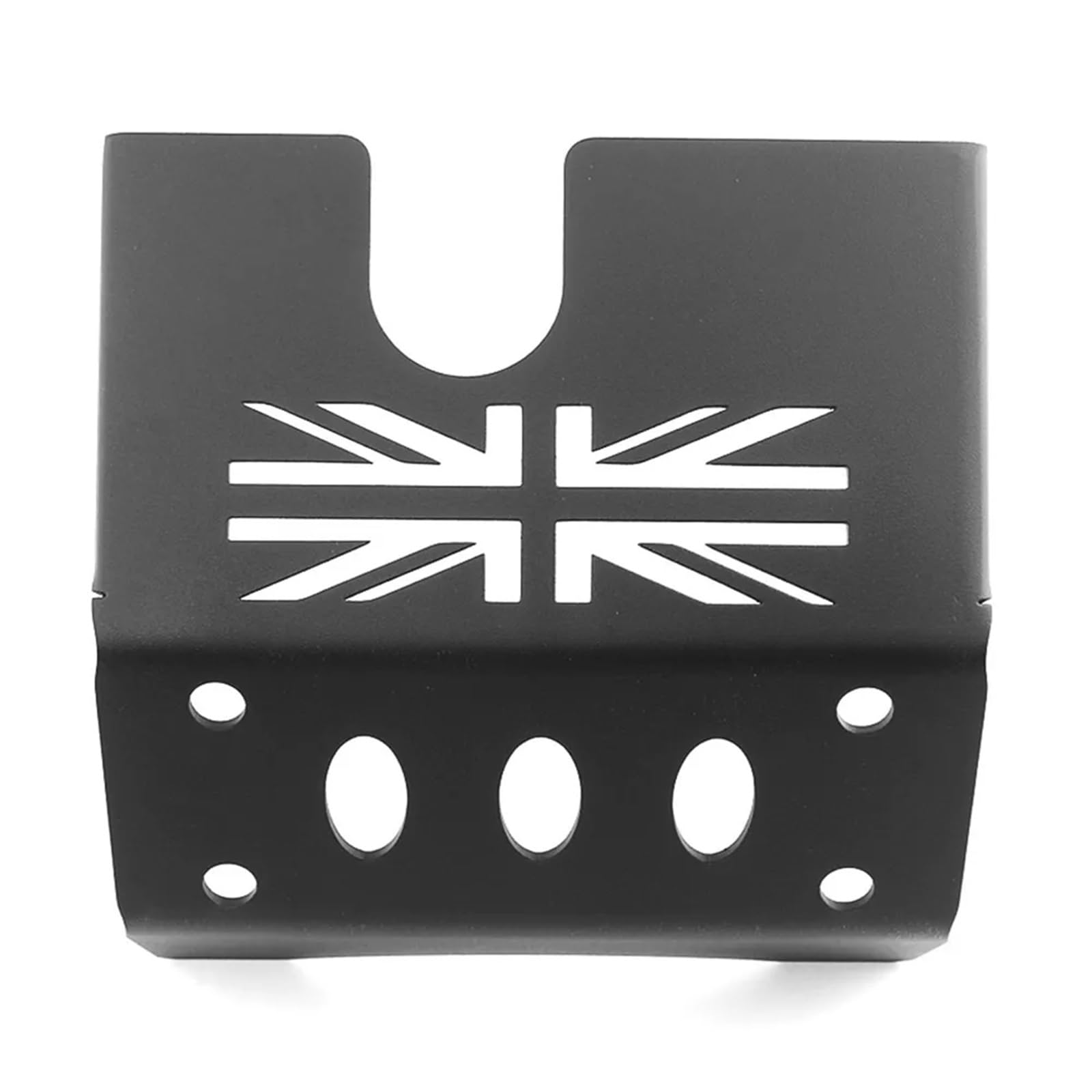 Motorchassis Motorrad-Motorschutzabdeckung, Aluminium-Chassis unter, Unterfahrschutz PASSEND für Triumph Bonneville Bobber Thruxton T12 Motorrad Motorschutz(A Style)