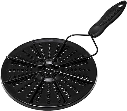 KIRFIZ Heat Diffuser Plate for Induction Gas Stove | Heat Spreader Plate with Handle Induction Diffuser Plate Induction Hob Heat Diffuser Flame Guard Simmer Ring Plate for Gas Stovetop