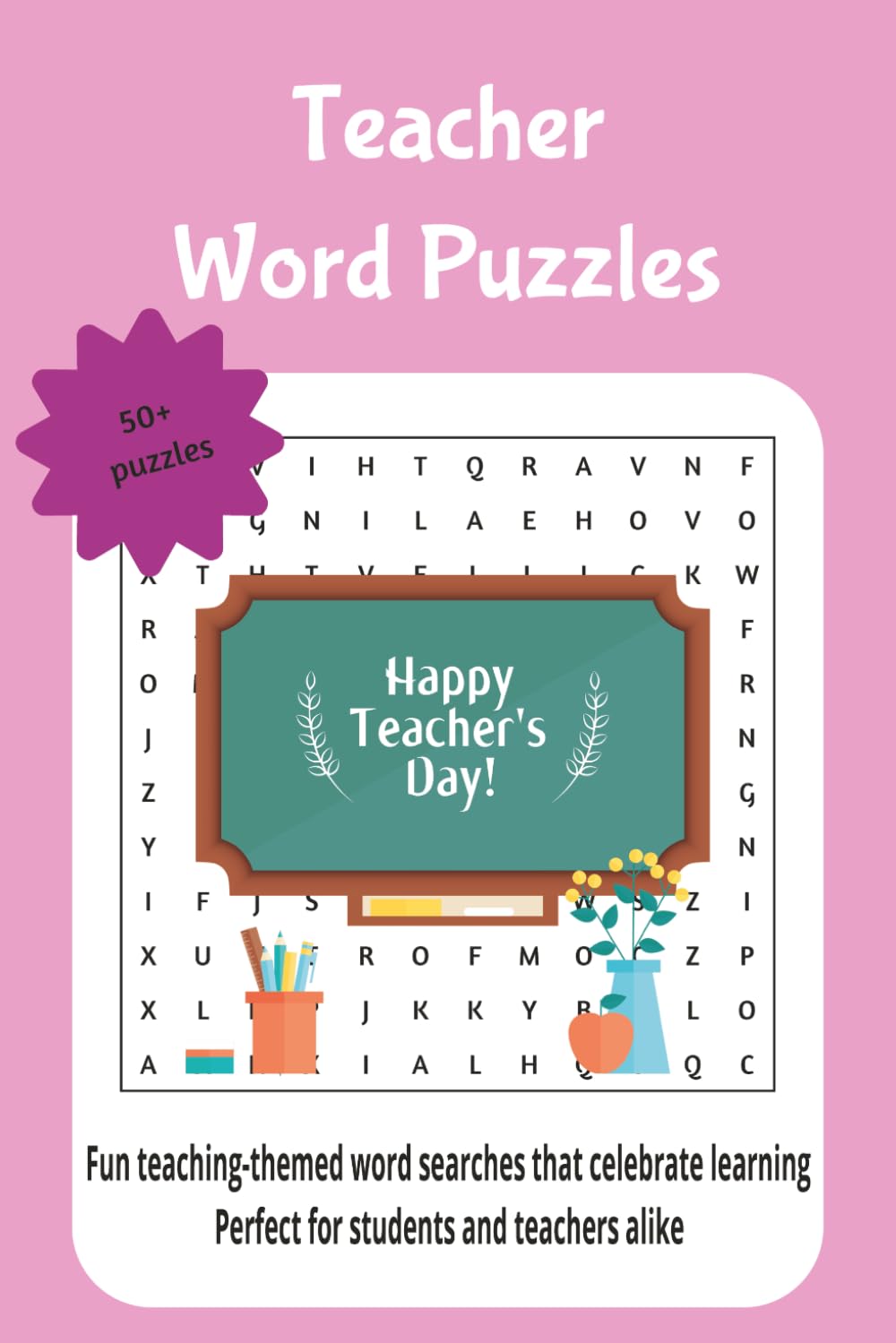 Teacher word puzzles: Fun teaching-themed word searches that celebrate learning and discovery. Perfect for students and teachers alike
