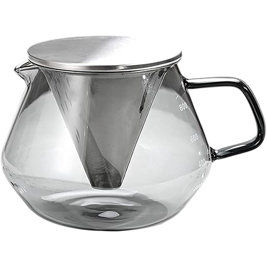 ECOMISTIQ?Coffee Pot Heat Resistant Portable Coffee Sharing Pot for Cafe Travel Office 800ml|Home & Garden|Kitchen, Dining & Bar|Small Kitchen Appliances|Coffee & Tea Makers|Percolators & Moka Pots