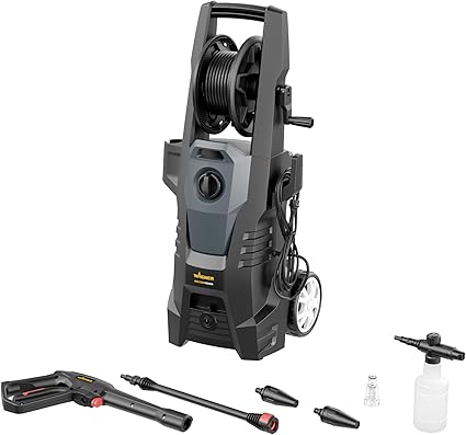 WAGNER AQUASTORM Premium - Hidrolimpiadora de Alto Rendimiento para Resultados Profesionales y tareas exigentes, Incluye Boquilla estándar, Turbo y espumante oferta Amazon