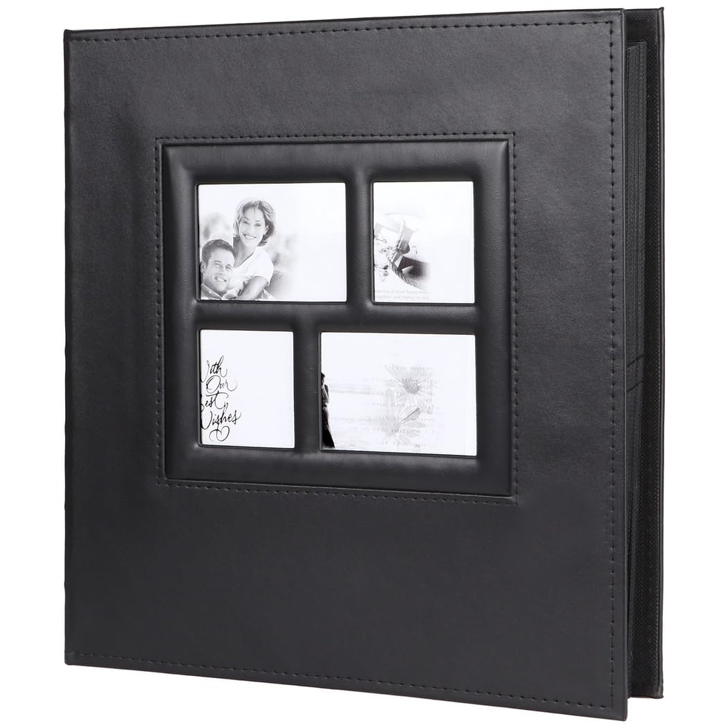 Álbum de fotos para bebé, 600 fotos de piel sintética con bolsillos de 4 x 6 pulgadas, para recién nacidos, bebés, niñas, bodas, aniversarios, vocaciones