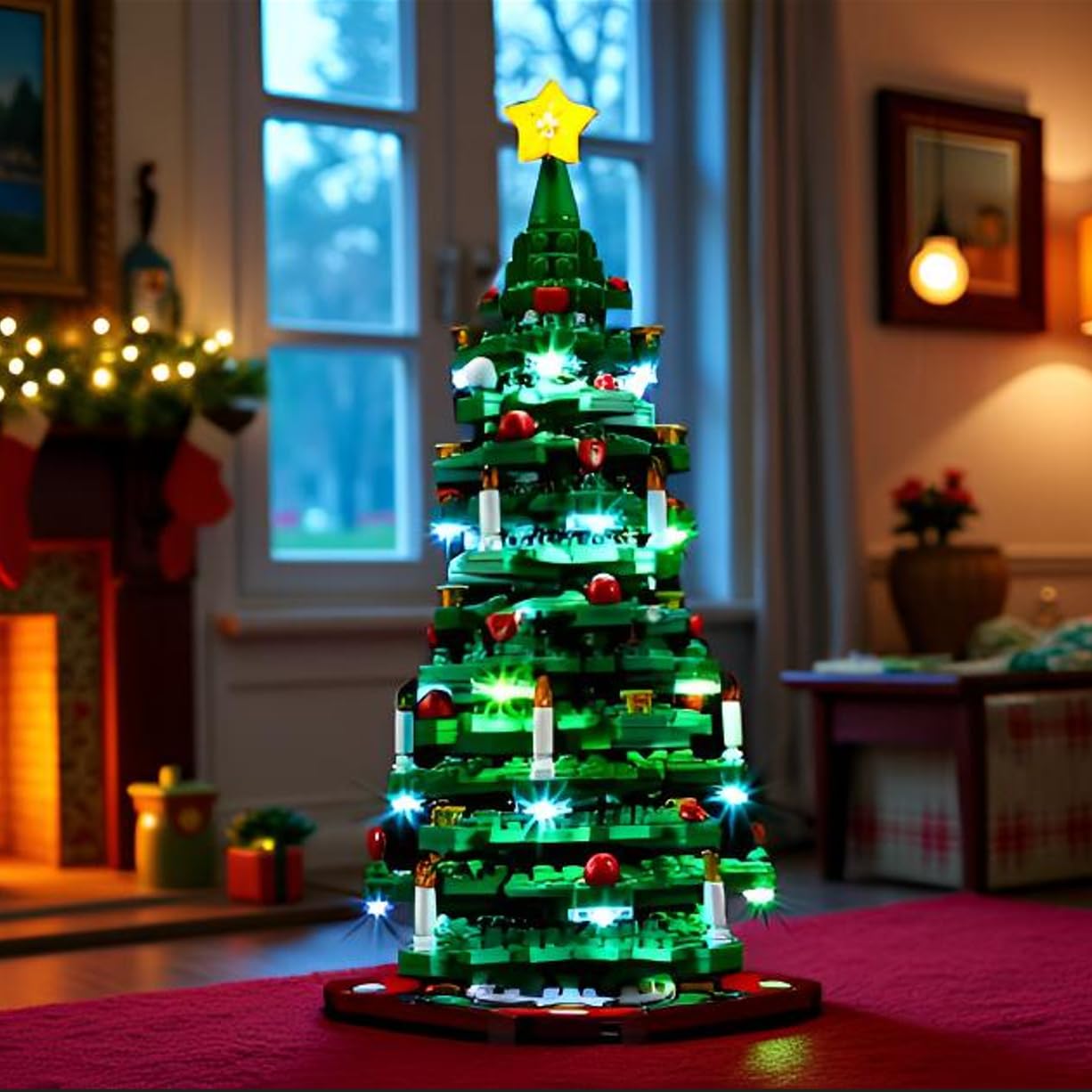 Amazon.co.jp: YEABRICKS LEDライトLego-40573クリスマスツリー