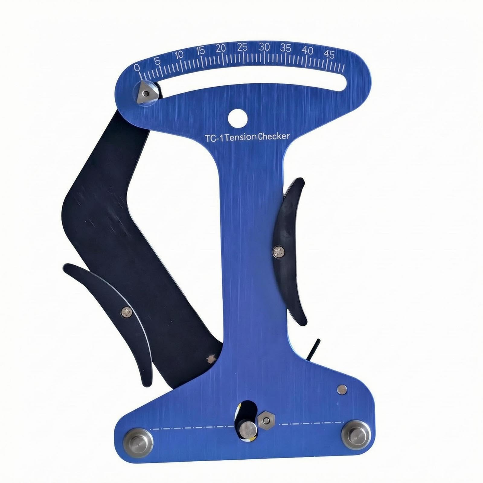 Wheel Spoke Tensometer Guide Rollers Two-Wheeled Spoke Tension Meter Curved Scale-image-6