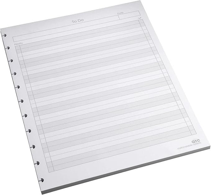 Staples? Arc "toDo" Notebook Filler Paper, LetterSized