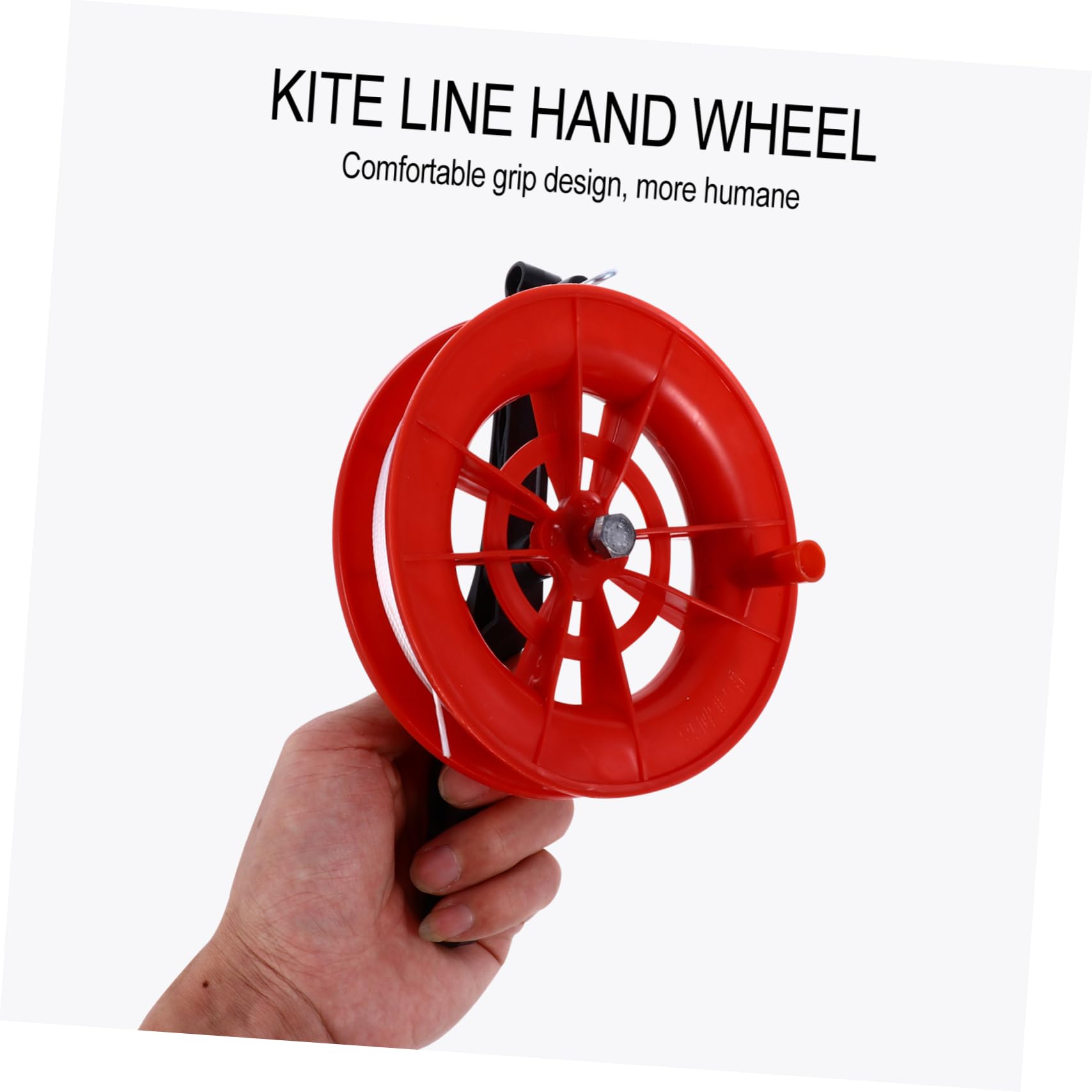 CORHAD 2Pcs Winding Reel with Ergonomic Grip String Included Kite Accessories for Easy Handling and Control During