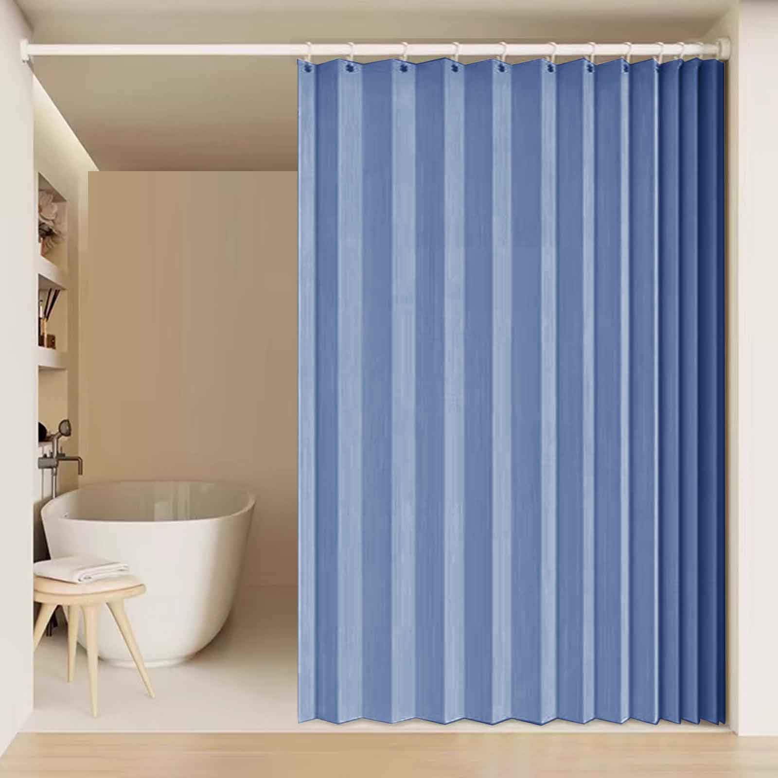 YWQJL Folding door curtain,With telescopic rod,Home Room Darkening Door Curtains,Privacy Pleated Folding Curtain With Magnetic Closure Closet Door Curtains(05,W 150*H 180cm)