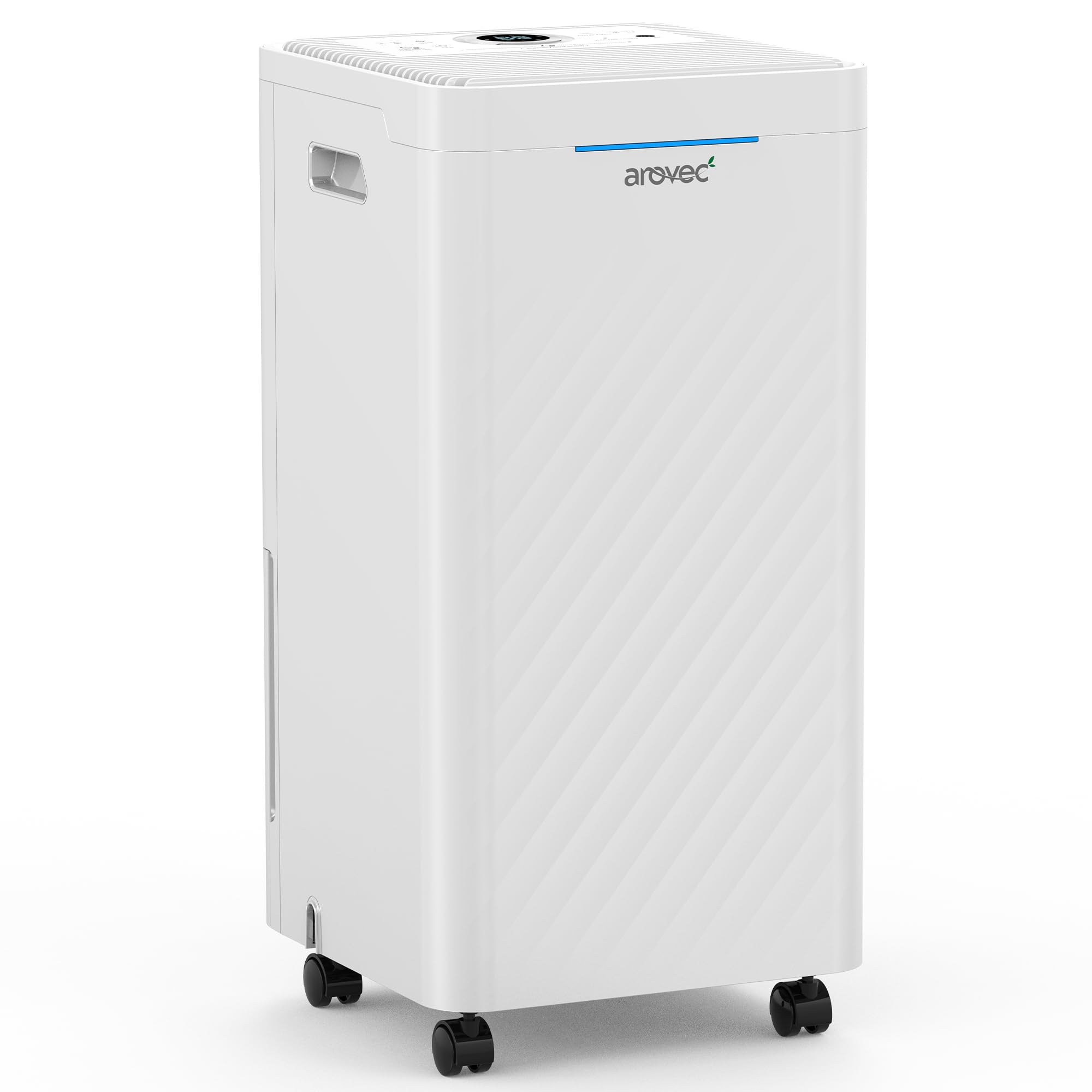AROVEC 16L Smart Dehumidifier with Air Purifier Washable Preliminary Filter, True HEPA & Activated Carbon Filter, 2500ml Water tank, Large Dehumidification Capacity Covers up to 50m2, 2-Yr Warranty