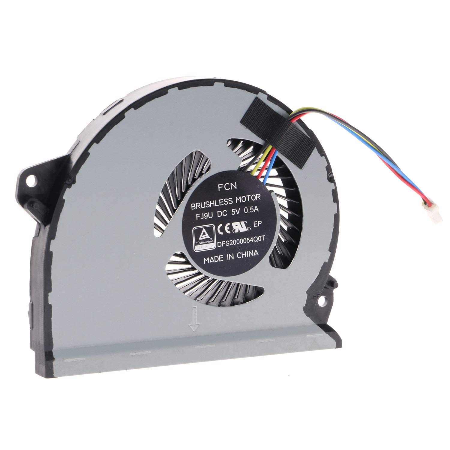 CPU Cooling Fan for ASUS ROG Strix GL702VS GL702VSK S7VS GL702VM GL702VMK FJ9U DFS2000054Q0T 13NB0DZ0AM0201