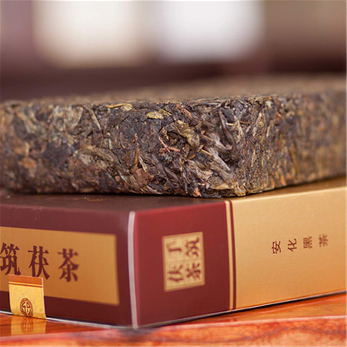 Chinesischer Kräutertee Anhua Schwarzer Tee Fu Tee 950g Neuer duftender Tee Grüner Tee Gesundheitswesen Blumentee Hochwertiges gesundes grünes Essen