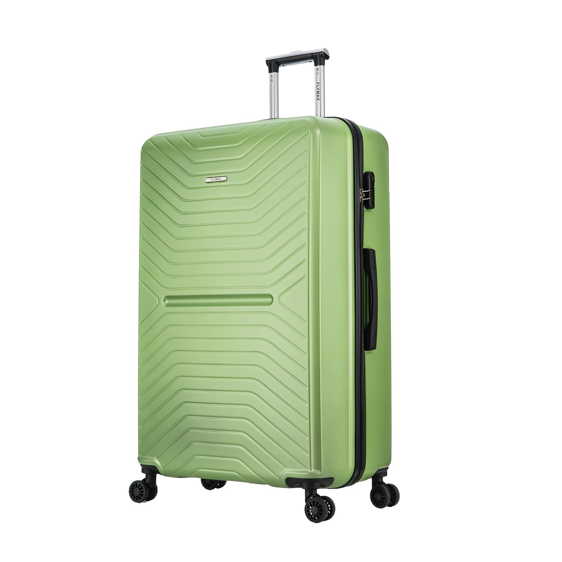 Sponsored Ad – XL 32" Extra Large Suitcase 4 Wheel Lightweight Luggage Hard Shell Check in Hold Travel ABS 125 Litre Capacity Travel Case with 3 Digit Combination Lock + Telescopic Handle Lime